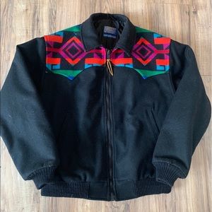 Pendleton Western Bomber Jacket Wool
